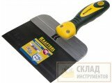 Шпатель KRAFTOOL фасадный с двухкомпонентной ручкой, нержавеющее полотно, 180мм Шпатель KRAFTOOL фасадный с двухкомпонентной ручкой, нержавеющее полотно, 180мм